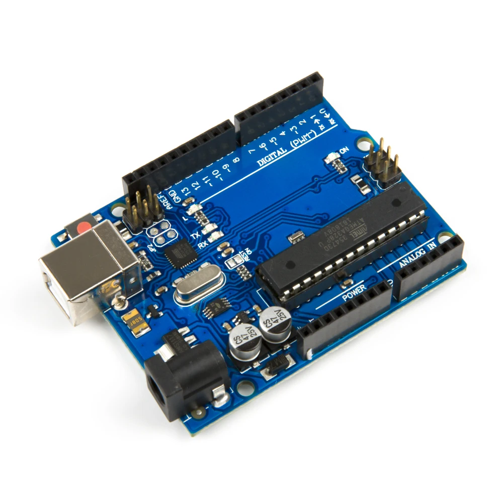 KUONGSHUN Development Board for UNO R3 Board ATmega328P ATMEGA16U2 with USB Cable for Arduino