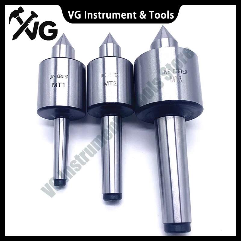 High Quality MT2 Precision Steel Rotary Center Lathe Movable Center Cone Cutter Rotary Milling Machine Accessories