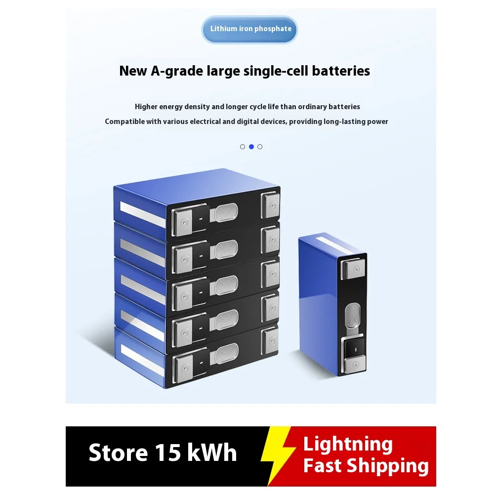 Bateria litowa do domowego magazynowania energii, fotowoltaiczna, 51,2 V, 300 Ah, 15 kWh