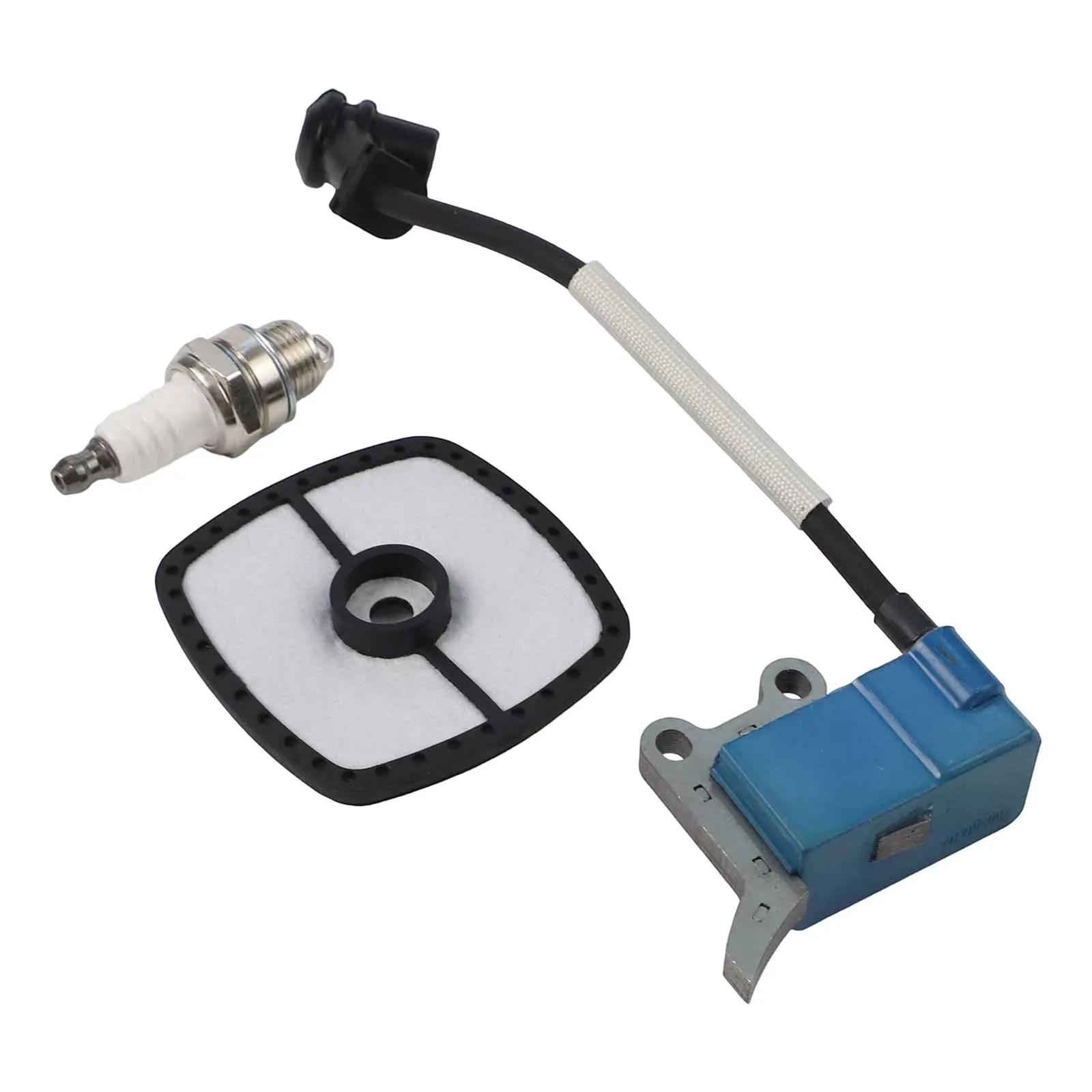 Ignition Coil and Spark Air Filter Kit for For Trimmers Engineered for Compatibility with Multiple Models Ignition