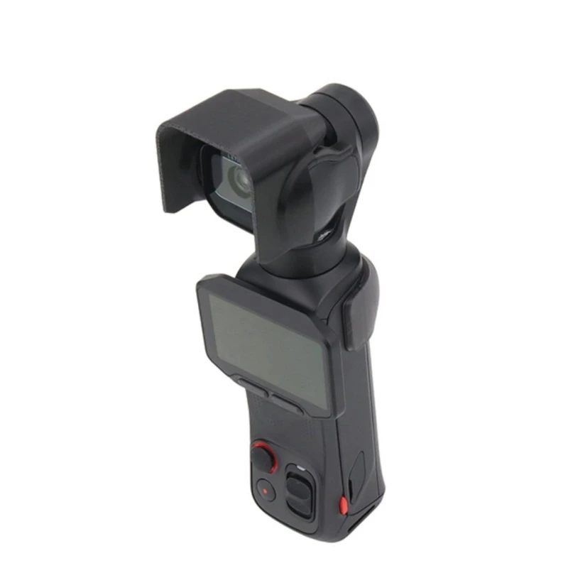 Rigid Plastic Camera Lens Hood for LunaPro, Matte Black Shade That Adds a Barrier Around the Lens Area H8WD
