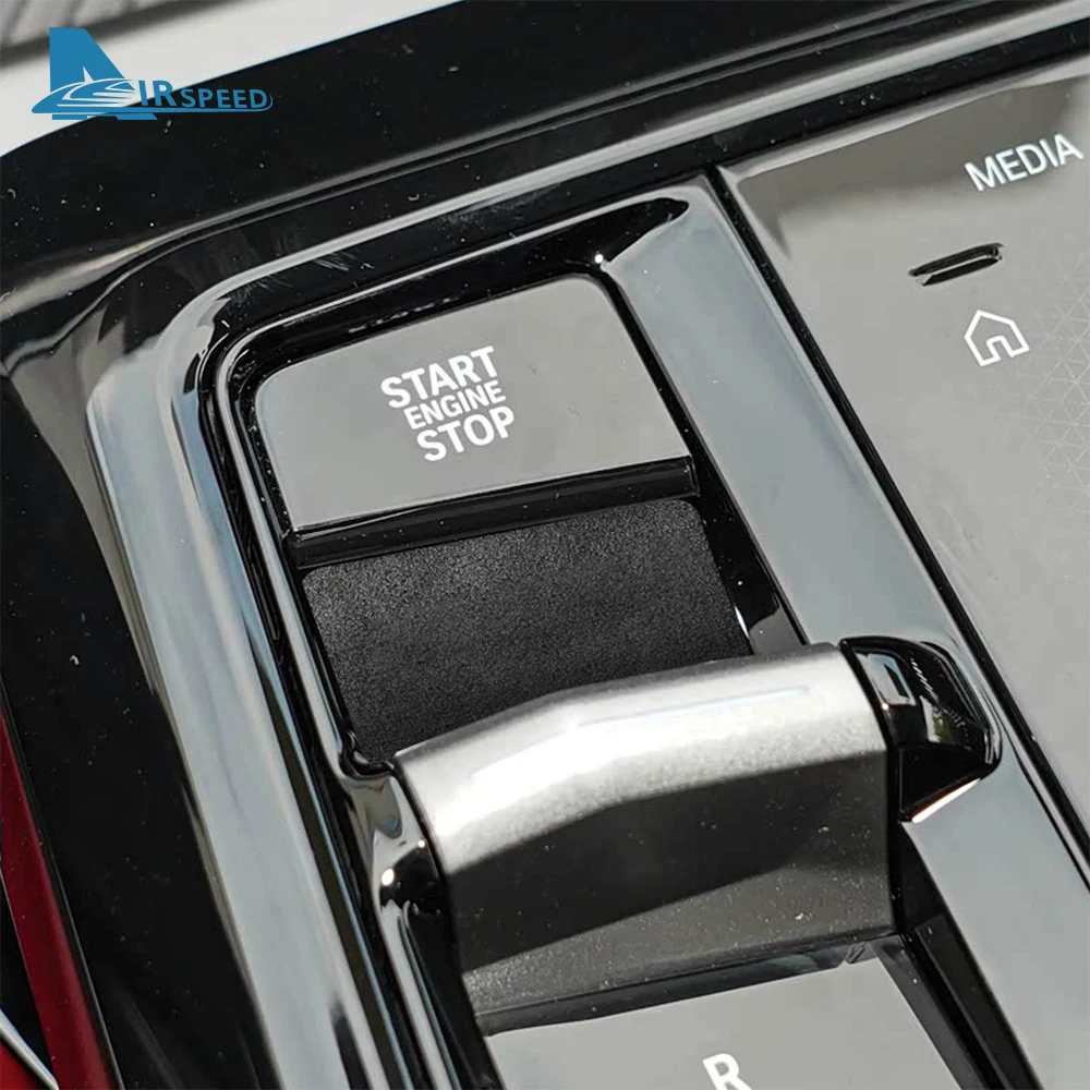 Suede Car Gear Shift Anti-scratch Sticker for BMW X3 G45 2025 7 Series G70 2023 2024-2026 i5 G60 5 Series G60 2024 2025 LHD RHD view 4