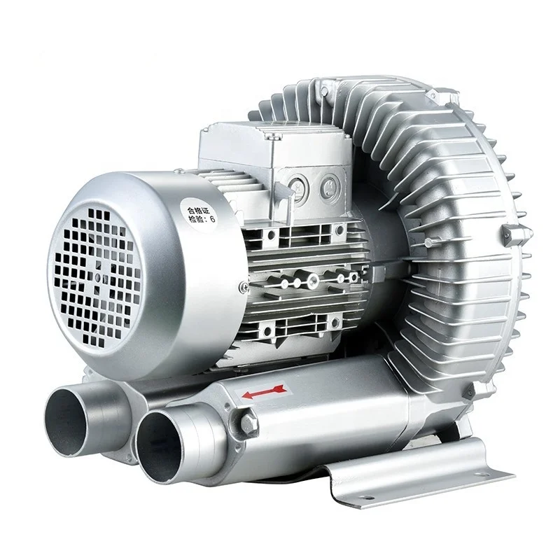 High-pressure Aeration Air Blower Fish Pond Oxygenation Air Pump Sewage Treatment Fertilizer Industrial Ring Blower 220V 380V