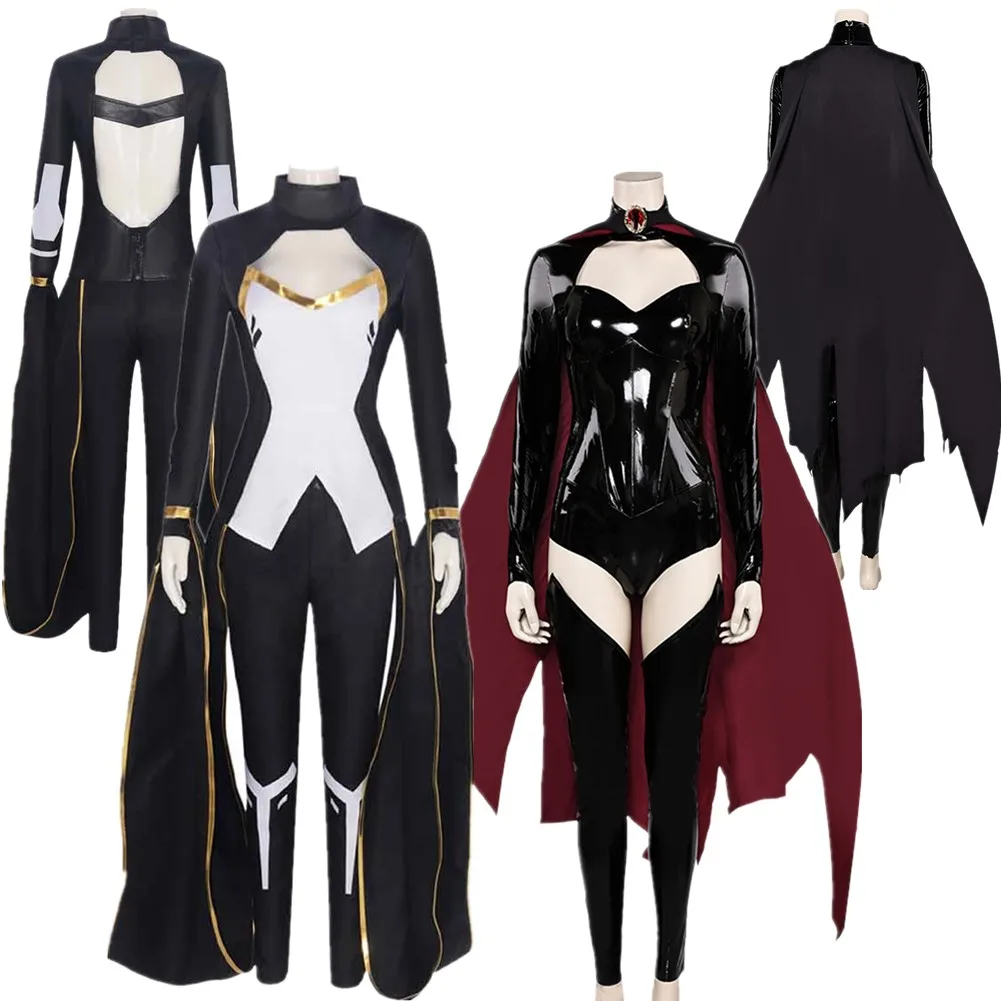 Madely Cosplay Pryor Cos Storm Costume outfit Halloween Carnival Suit X-Men Adult fanasia Role Play Outfits