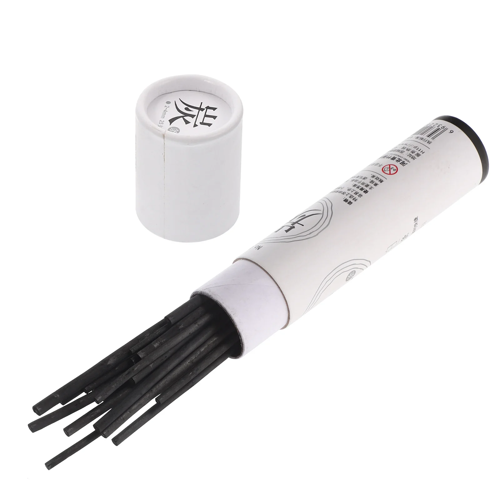 

25 Pcs Compressed Charcoal Soft Pencils for Artists Vine Sticks Drawing Product Supplies