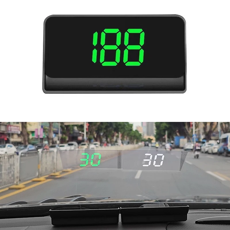 Universal Car HUD Head Up Display GPS Speedometer Digital Speed Display Windshield Projector MPH Project on Wind Glass