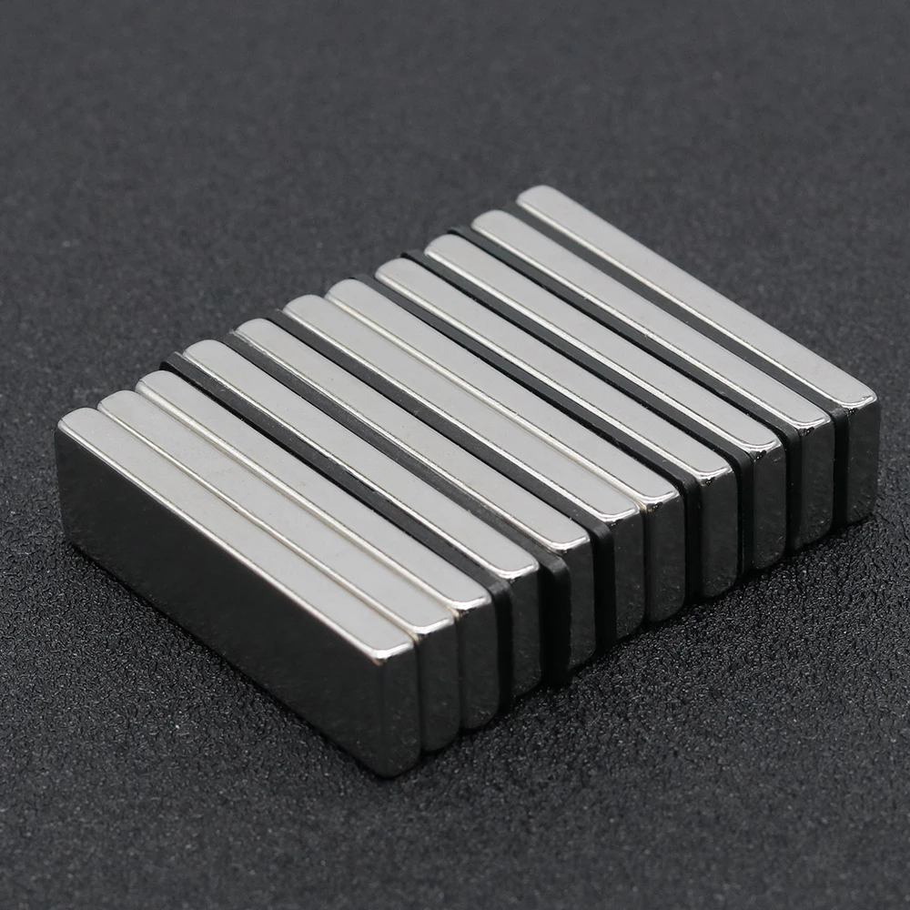 1/2/5/10/20Pcs Block Magnet 50x15x5 Neodymium Magnet N35 50mm x 15mm x 5mm Permanent NdFeB Super Strong Powerful Magnets