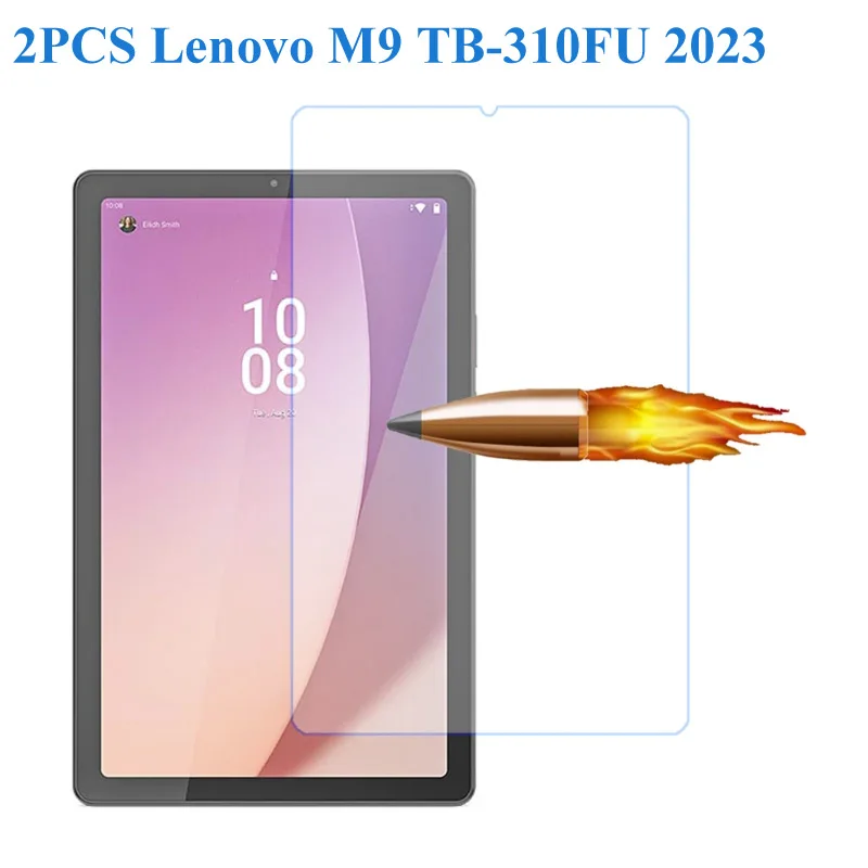 

2PCS 9H Tempered Glass Screen Protector For Lenovo Tab M9 9.0 inch TB-310FU TB-310 Protective Film Screen Glass