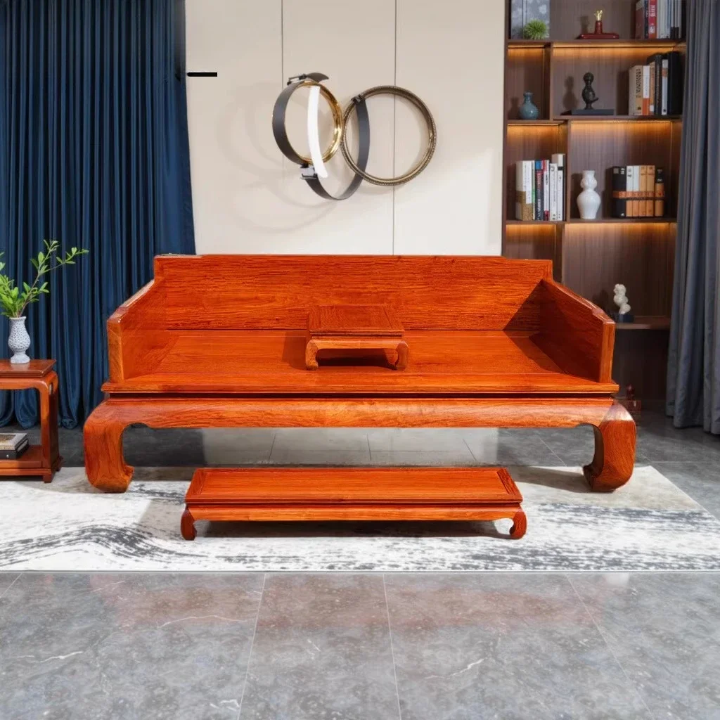 Palissandro, letto Arhat, addensato, tavola singola, matrimoniale, tronchi, mortasa e tenone
