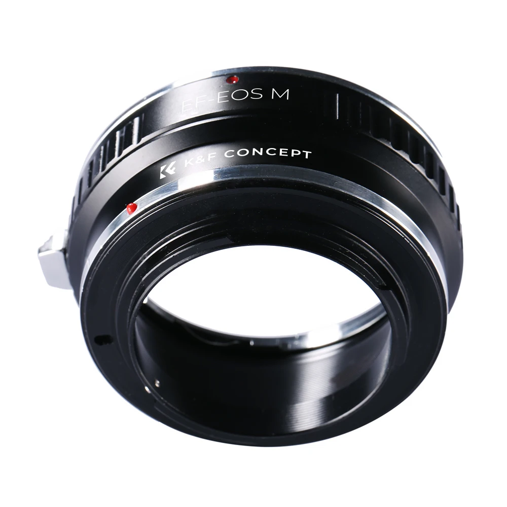 حلقة محول العدسات K&F لعدسات Canon EOS EF FD FL M42 PK MD OM Nikon F G C/G Leica M إلى جسم كاميرا Canon EOS M Mount #4