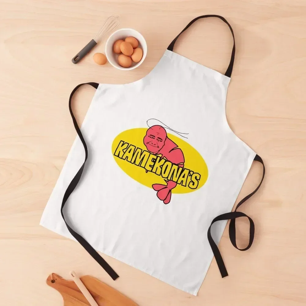 

Kamekona Hawaii five o Apron work ladies Chef Accessories cook wear Apron