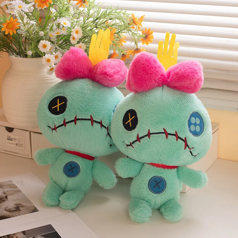 

Cute Funny Green Scrump Plush Toy Little Golden Lucky Stuffed Animal Cartoon Green Doll For Girl Boy