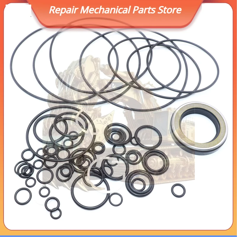 Hydraulic Pump Seal Kit O Ring Kit With Regulator For K3V112DT Excavator