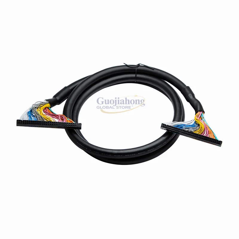 

Кабель IDCFC-64P, кабель с разъемом IDC64P, клеммная колодка PLC, промышленный контрольный кабель, проводка для сервоприводов