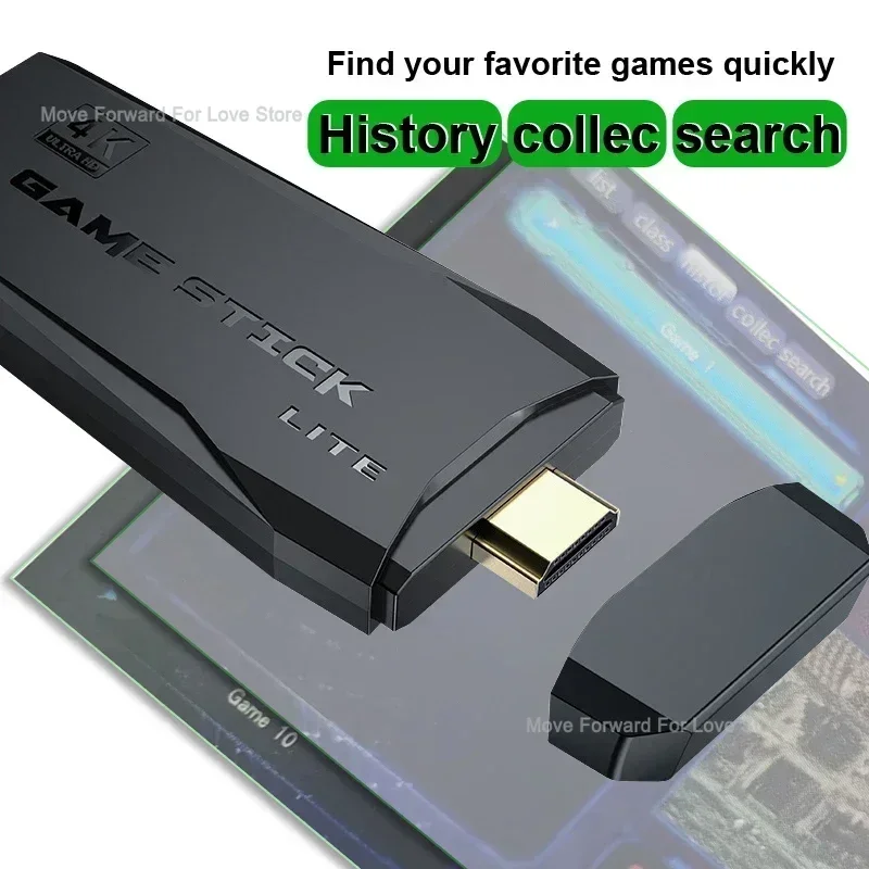 لعبة فيديو وحدة التحكم 2.4G وحدة تحكم لاسلكية مزدوجة لعبة عصا 4K 20000 ألعاب 128 64 32GB ألعاب ريترو ل PS1/GBA هدية الكريسماس #5