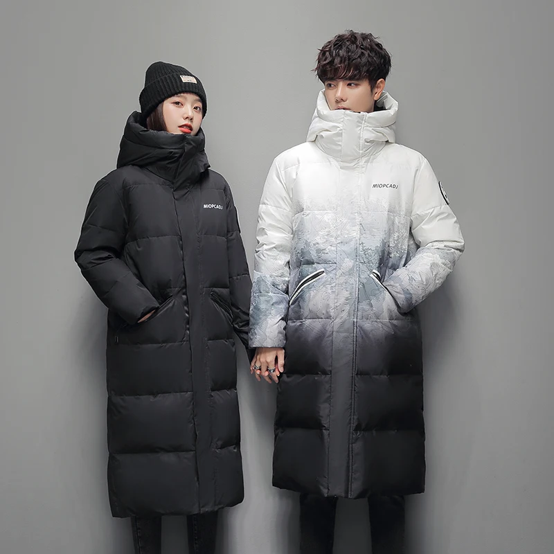 

Outdoor High-quality Hiking Camping Trend Long Feather Jacket Comfortable Windproof Breathable Warm and Versatile Down Jacket