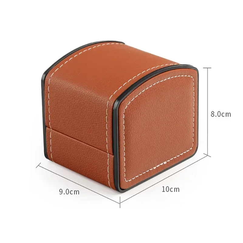 Elegant Watch Display Case – PU Leather Box with Soft Pillow, Organizer for Any Wristwatch