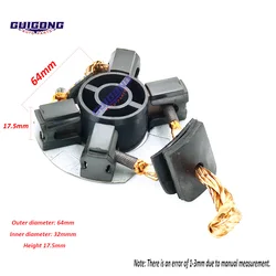 GUIGONG Car Starter Motor Carbon Brush Holder Assembly For BMW X1 Toyota Corolla