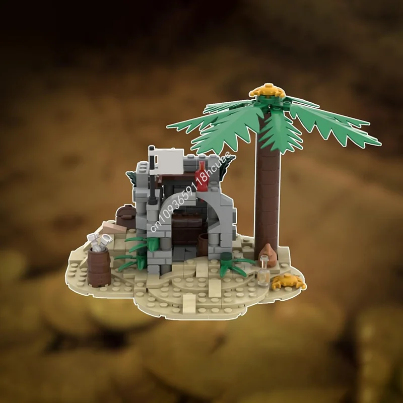 

329pcs MOC ILL BE BACK YEARS GET MY TREASURE Pirates Model Building blocks Toys Kids craft Assemble Architecture Christmas gifts