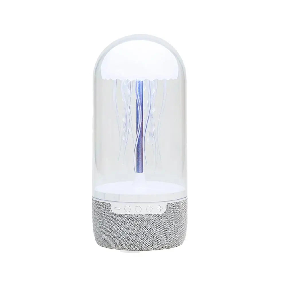 Jellyfish Bluetooth Speaker Colorful Nightlight Atmosphere Light Mood Speaker Gift Bluetooth Jellyfish With Light Portable J5X6