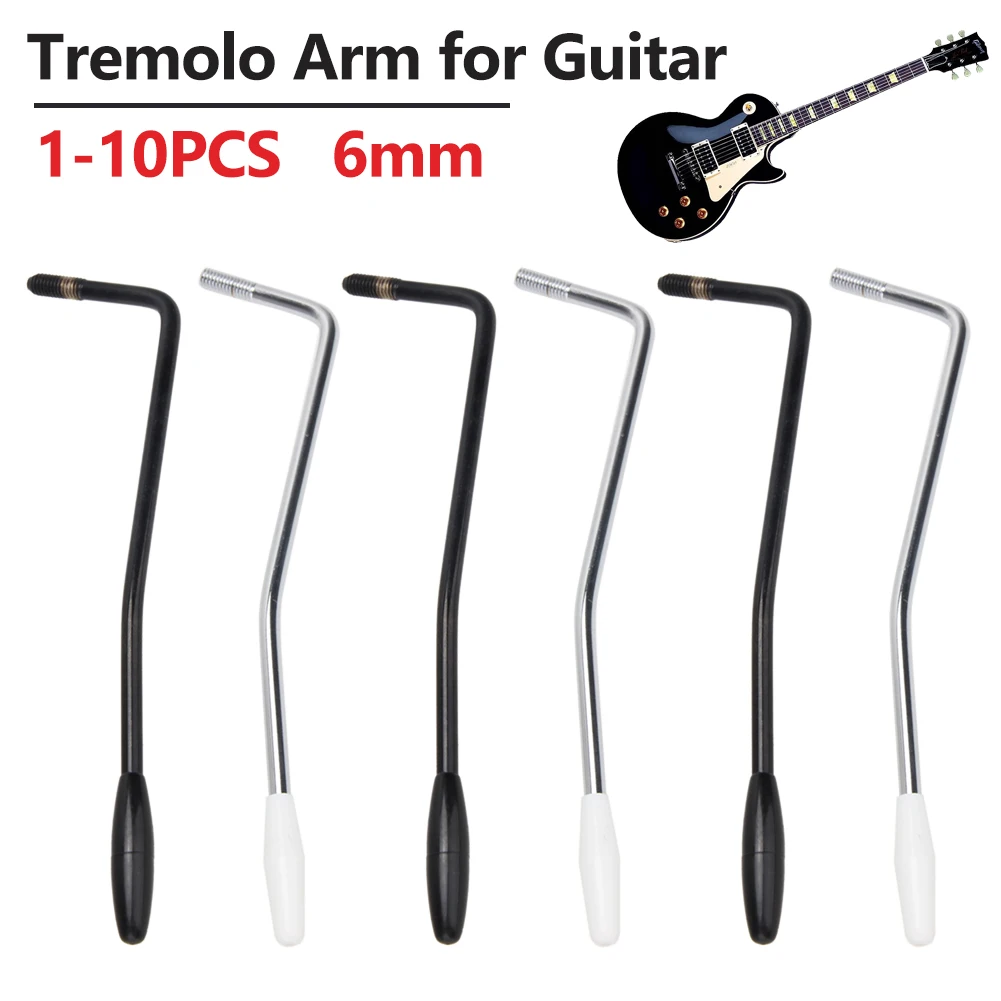 6mm Electric Guitar Handle Instrument Pick For Fender Guitar Guitar Tremolo Arm Single Shake Electric Guitar Accessories