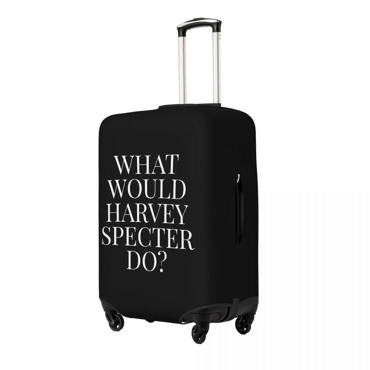 

What Would Harvey Specter Do V2 Suitcase Cover Protection Elastic Travel Luggage Protector Covers for 18-32 Inch