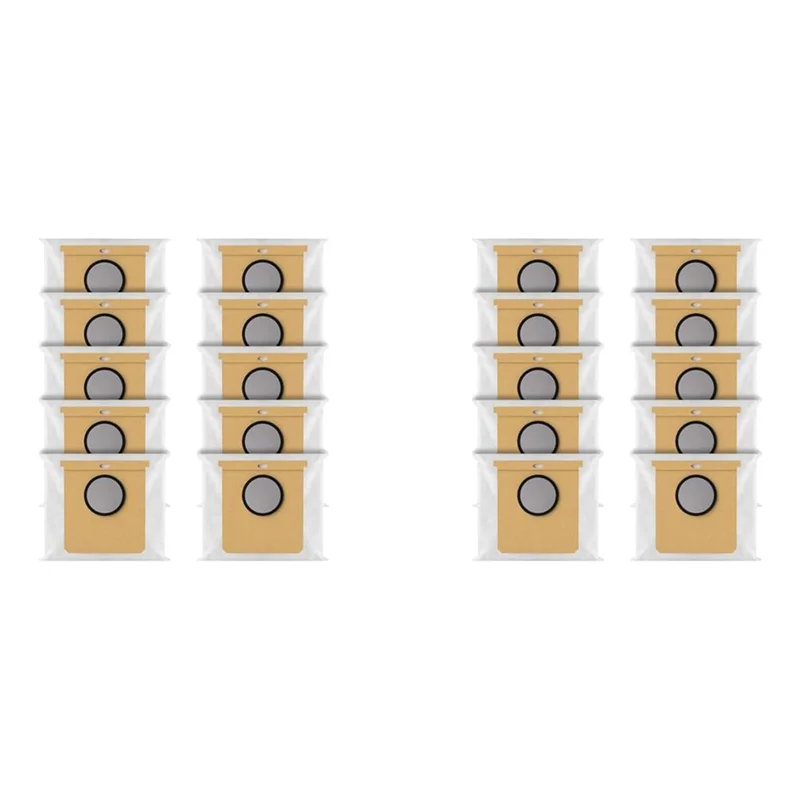 Мешки для пыли MAKE для Eufy L50 SES, станция для самостоятельной очистки L60 SES, упаковка 20 шт.