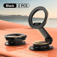 Joyroom 1/2Pcs Magnetic Car Mount Metal Strongest Magnet Foldable Phone Holder for Car Dashboard Tesla Phone Mount For iPhone