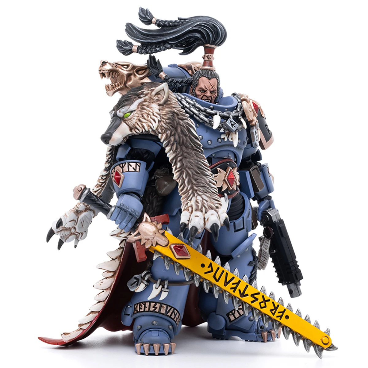 

HiPlay JOYTOY Warhammer 40,000 1/18 Space Wolves Ragnar Blackmane Action Figures