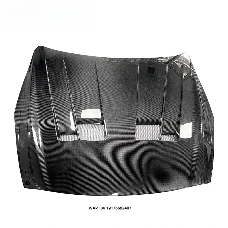 Carbon Fiber Liberty Walk Bonnet Front Engine Vented Hood Fit for  GTR R35 2017-2019