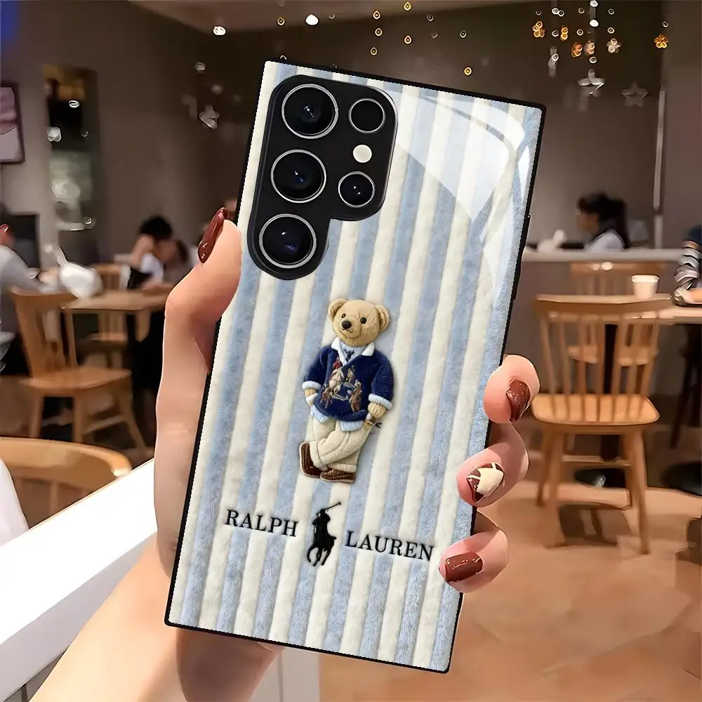 Luxury brand U.S. P-polo ASSNes Phone Case For Samsung S26 S25 S24 S23 S22 S21 S20 Plus Ultra Note20 Glass Magnetic Case view 3