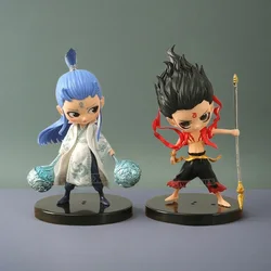 16cm Ne zha Anime Figure Birth Of The Demon Child Ne zha Action Figure Ao Bing Figurine Statue Collectible Model Doll Toys Gifts