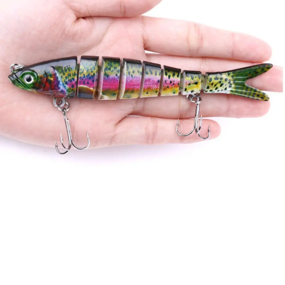 Realistic Multi Section Fishing Lure 13.7cm 27g For Hengjia Bionic Hard Bait Artificial Wobbler Swimbait Bass Fishing Gear