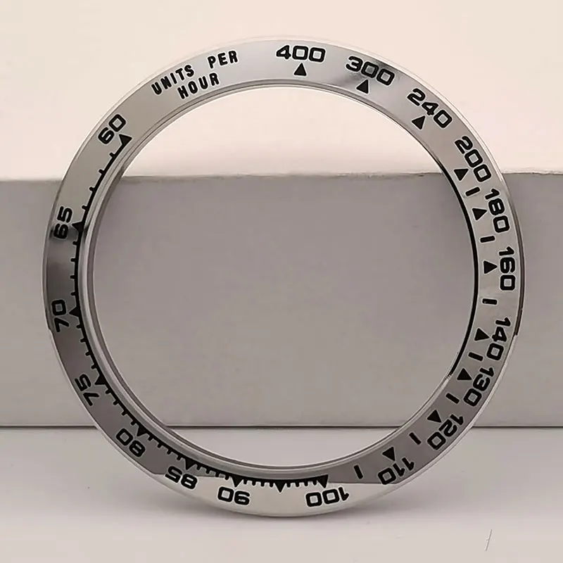 High Quality 904L Stainless Steel Watch Bezel For RLX Dtona 116509 126509 Watches, Watch Parts
