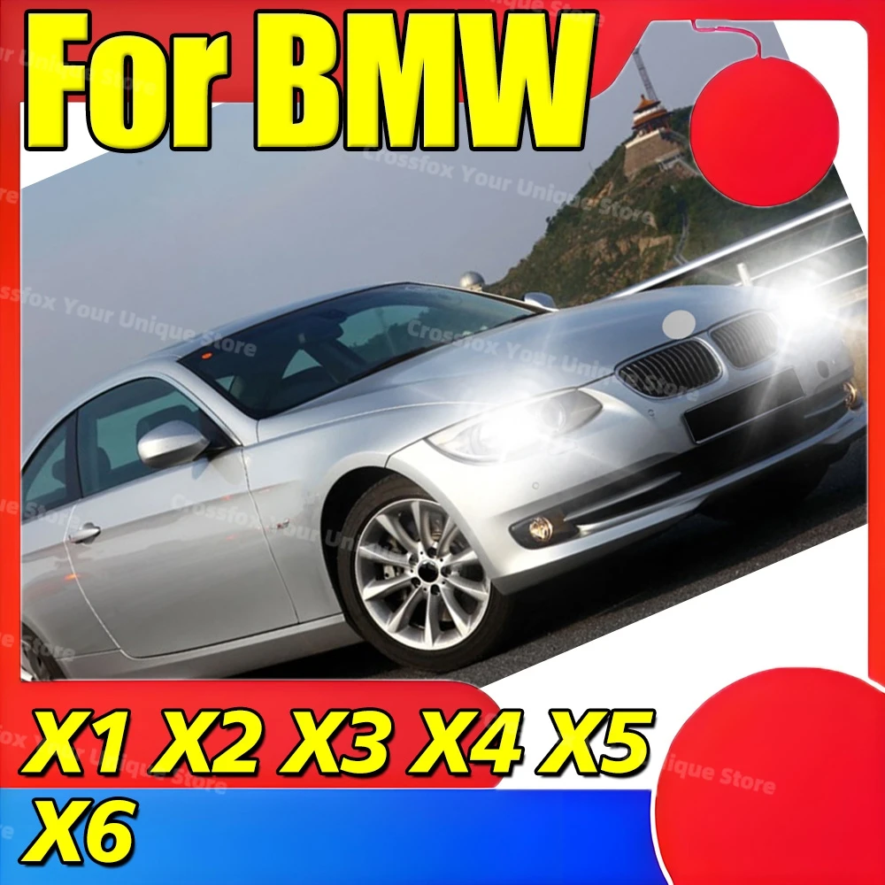 

2 шт. T10 светодиодные лампы номерного знака, парковочные фонари для BMW X1 E84 F48 X2 F39 X3 E83 F25 X4 F26 X5 E53 E70 X6 E71 Внутреннее освещение автомобиля