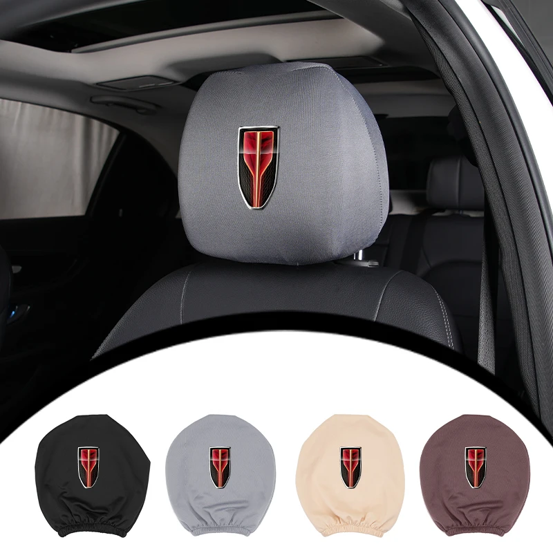 Car Seat Headrest Cover Universal Dustproof Protector Pads Accessories For Hongqi H9 HS5 H5 H7 E-HS9 E115 HS7 LS7 2021 2022 2023