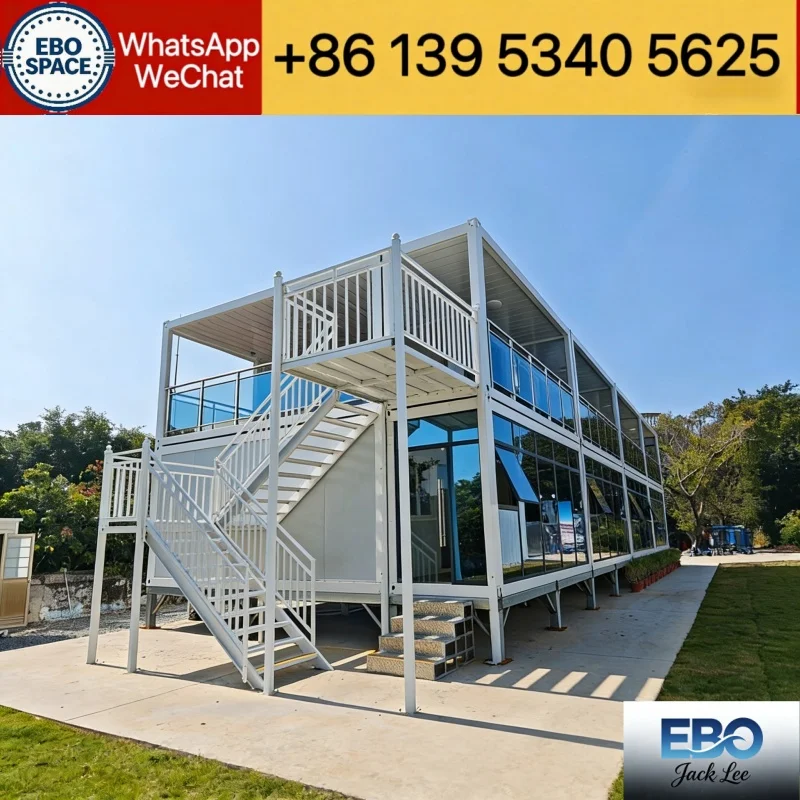 Modular Expandable Container House Mobile Structure Easy Assembly Disassembly for Camp Temporary Housing