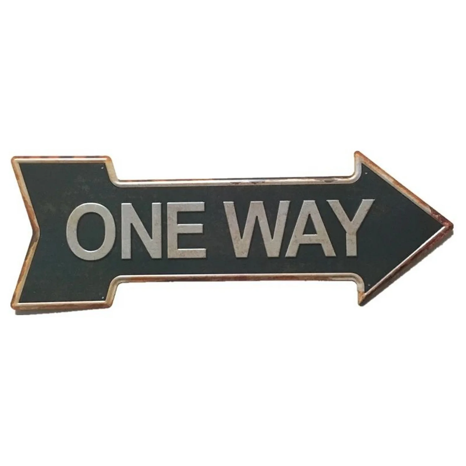 Retro Ice Cold Beer Bar Metal Tin Signs Vintage Street Signs Retro Arrow Directional Signage Funny Tin Sign for Wall Decoration