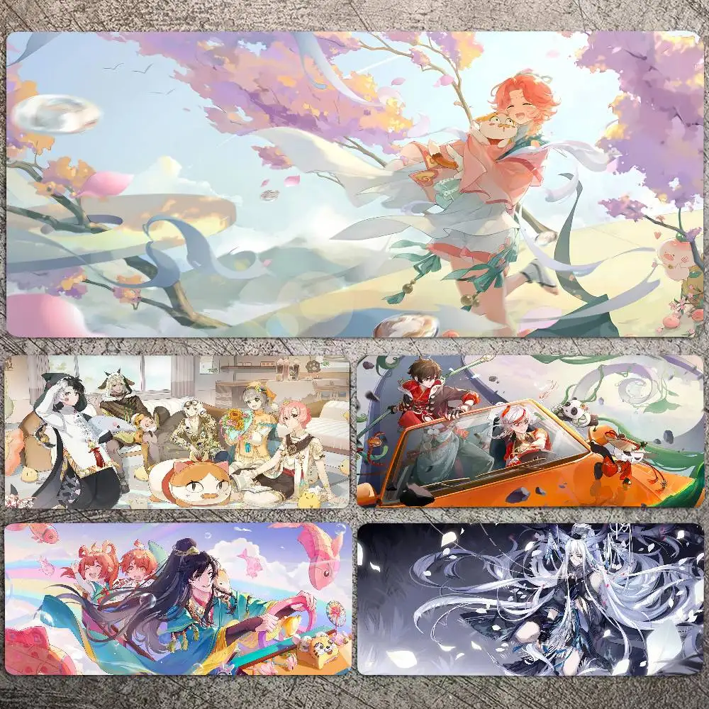 The Tale Of Food Game Mousepad Non-slip Suitable For Office Computers Laptops E-sports Game Desk Mats XXL Keyboard