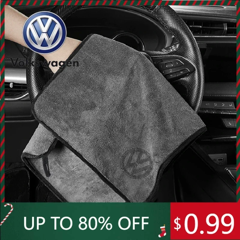 

For VW Volkswagen Jetta MK5 Golf Car Wash Microfiber Towel Auto Cleaning Drying Rag Cloth For Volkswagen VW Golf 5 6 Polo Passat