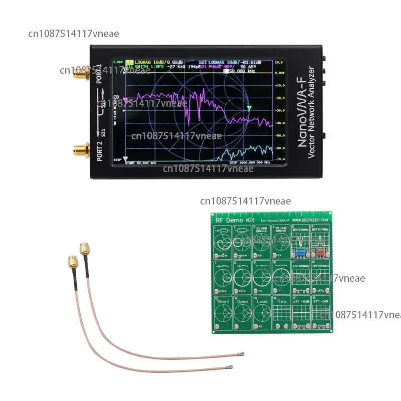 10K-1500MHz NanoVNA-F Vector Network Analyzer With 4.3