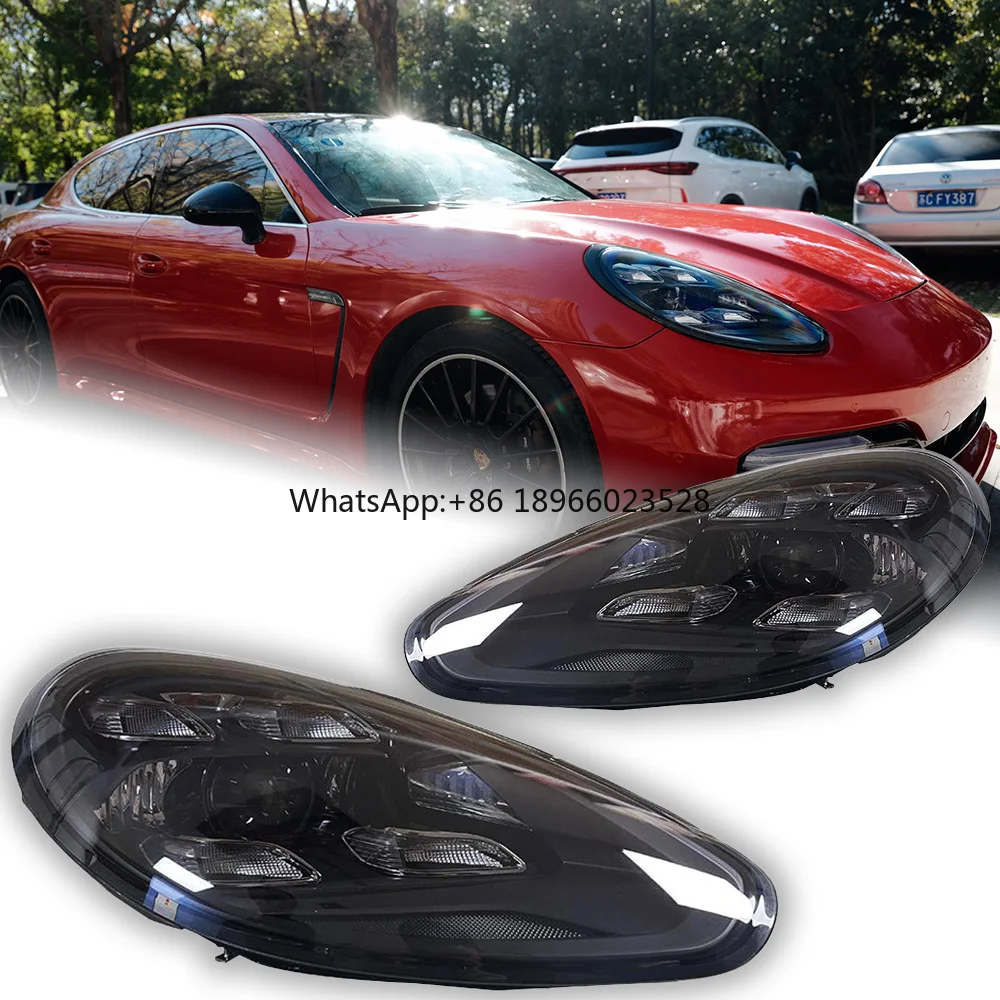 Car Lights for Porsche Panamera 970 Headlight Projector Lens Dynamic Signal Head Lamp LED Headlights Drl Automotive Accessories