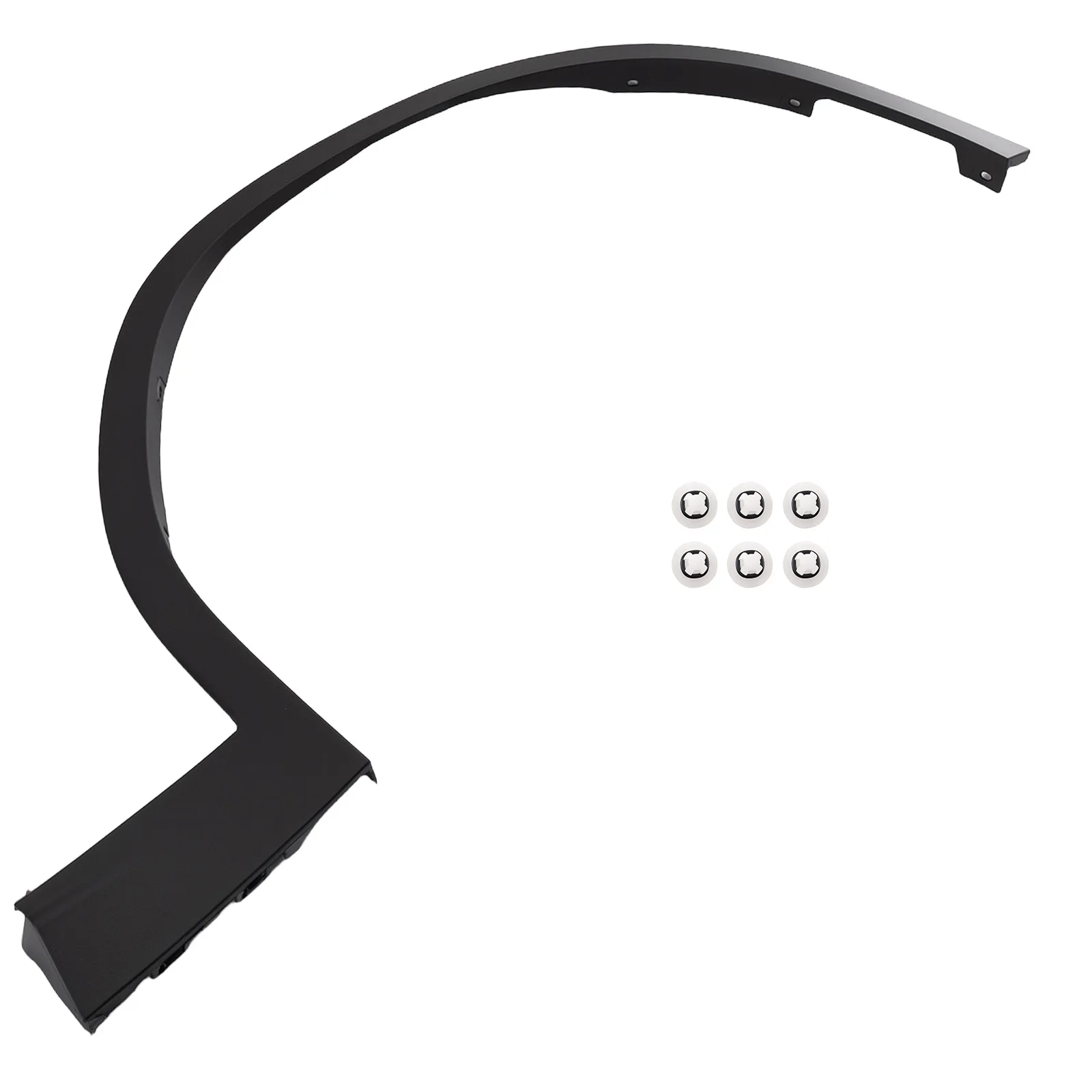 

Накладка на переднее левое крыло для BMW X3 X4 2018-2023, черная, 51777400671