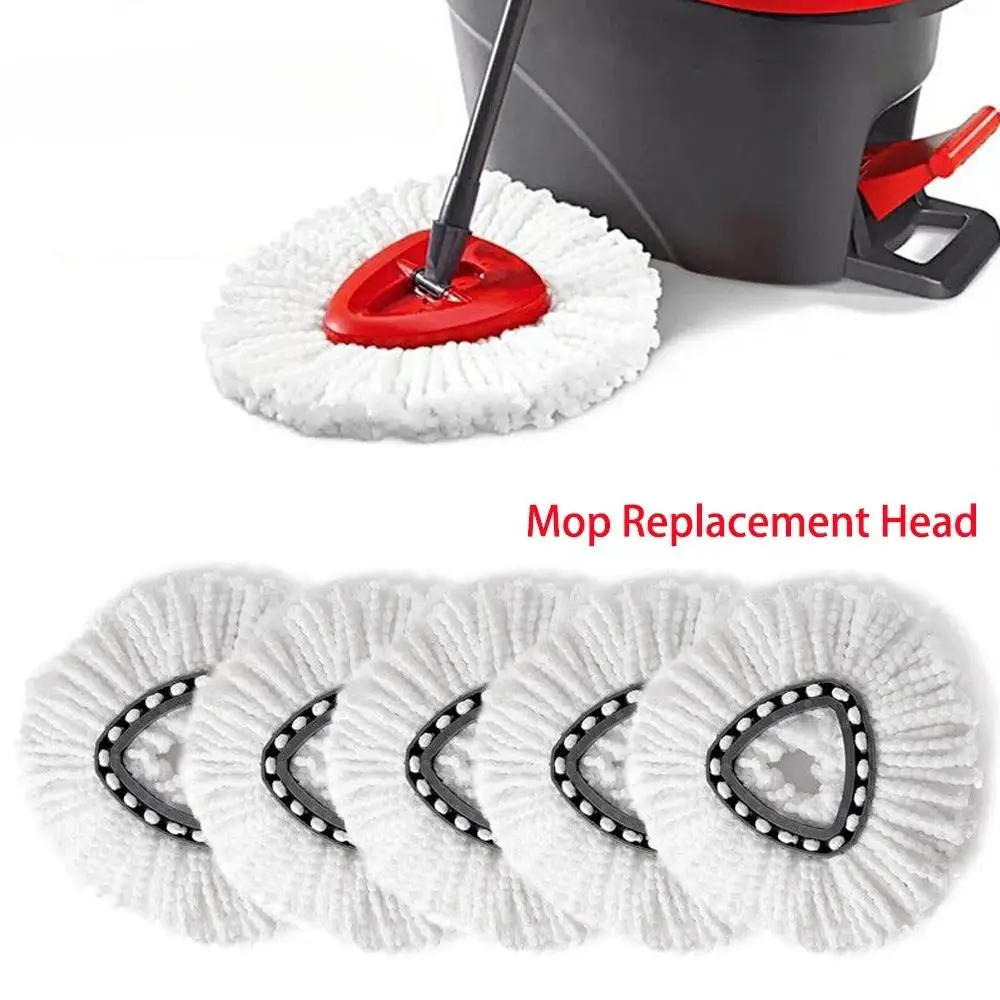 Refil de Microfibra para Mop de Limpeza Doméstica - Acessório de Reposição para Mop