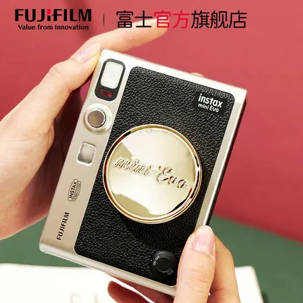 for Fuji Fujifilm Instax MINI EVO Camera LED Fill light lens cap Crystal Transparent Protective Case Cover Pouch accessories