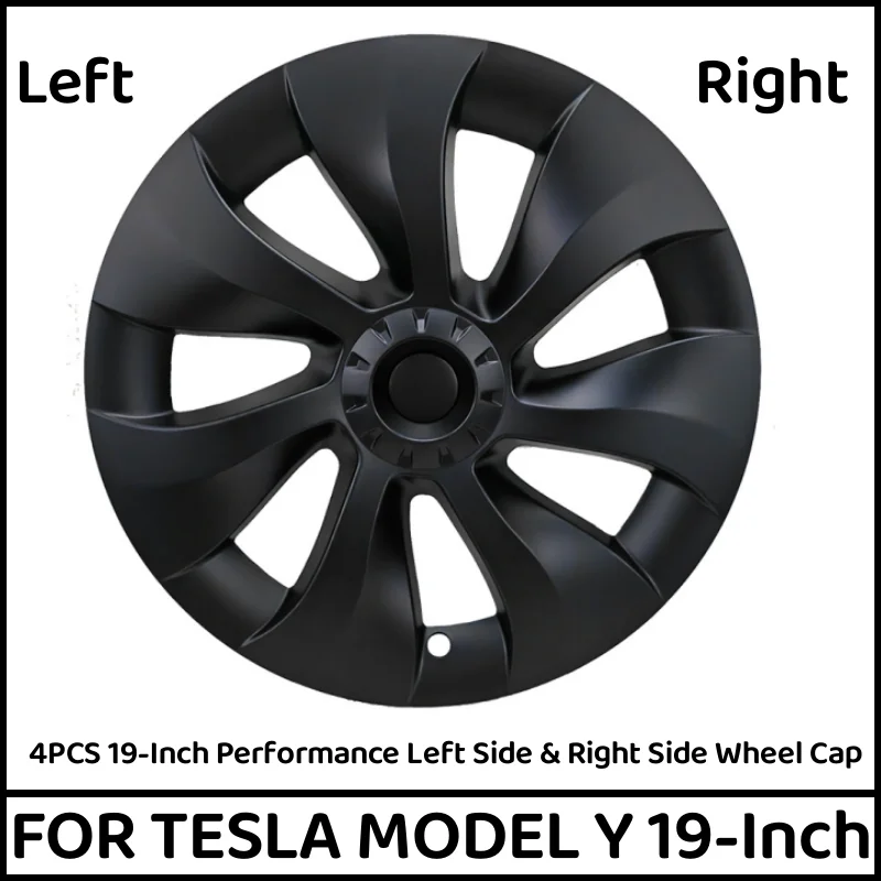 

4PCS HubCap Performance Automobile Replacemen Hub cap Full Rim Cover Accessories for Tesla Model Y 19 Inch Wheel Caps 2018-2024