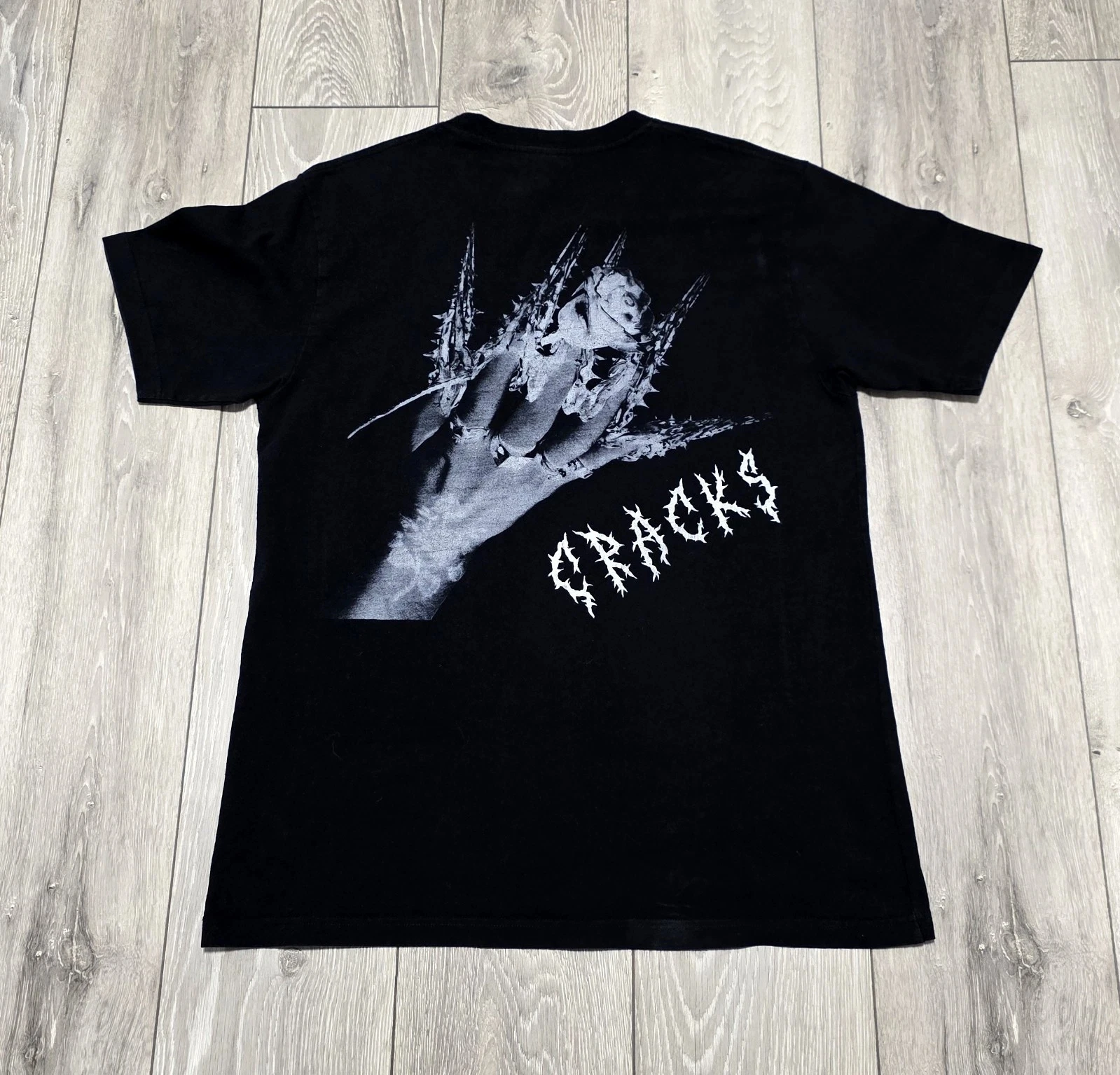 PATTA Mila Cracks Graphic T-Shirt High-end Brand T-shirt 2026 Summer New Men Women Oversized Cotton T-shirt Street Wear Y2K