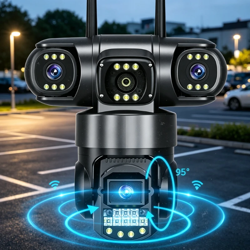 camara-cctv-wifi-con-tarjeta-sim-4g-3-lentes-360°-°-monitor-para-camara-de-seguridad-inalambrica-impermeable-para-exteriores