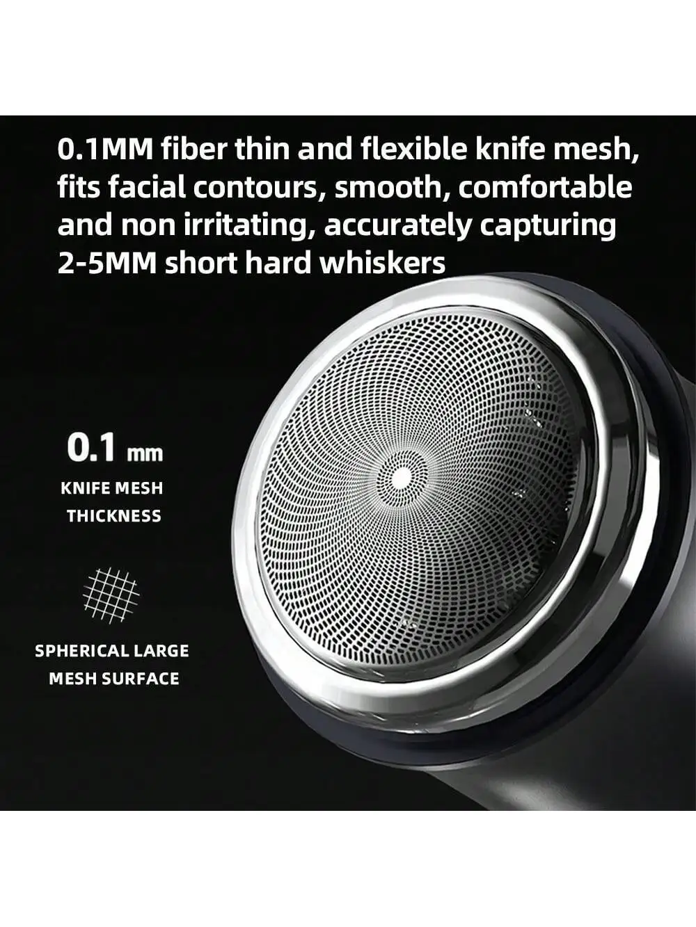 Портативная бритва POVOS, легкий и удобный для путешествий триммер для бороды для мужчин, подарок парню или мужу, PQ1000