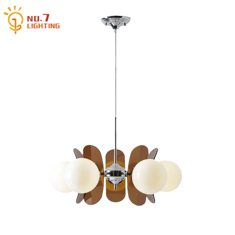 

Wabi-sabi Bauhaus Vintage Chandelier Lighting LED E27 Designer Magic Bean Pendant Lights Dining/Living Room Bedroom Kitchen Cafe